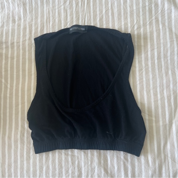 PLT - Black Tank Top - Picture 1 of 2